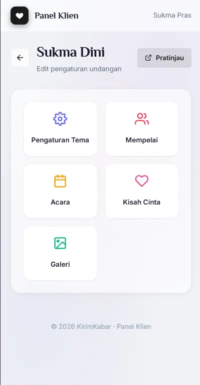 Mengupload Mengganti Tema Sesuka Hati